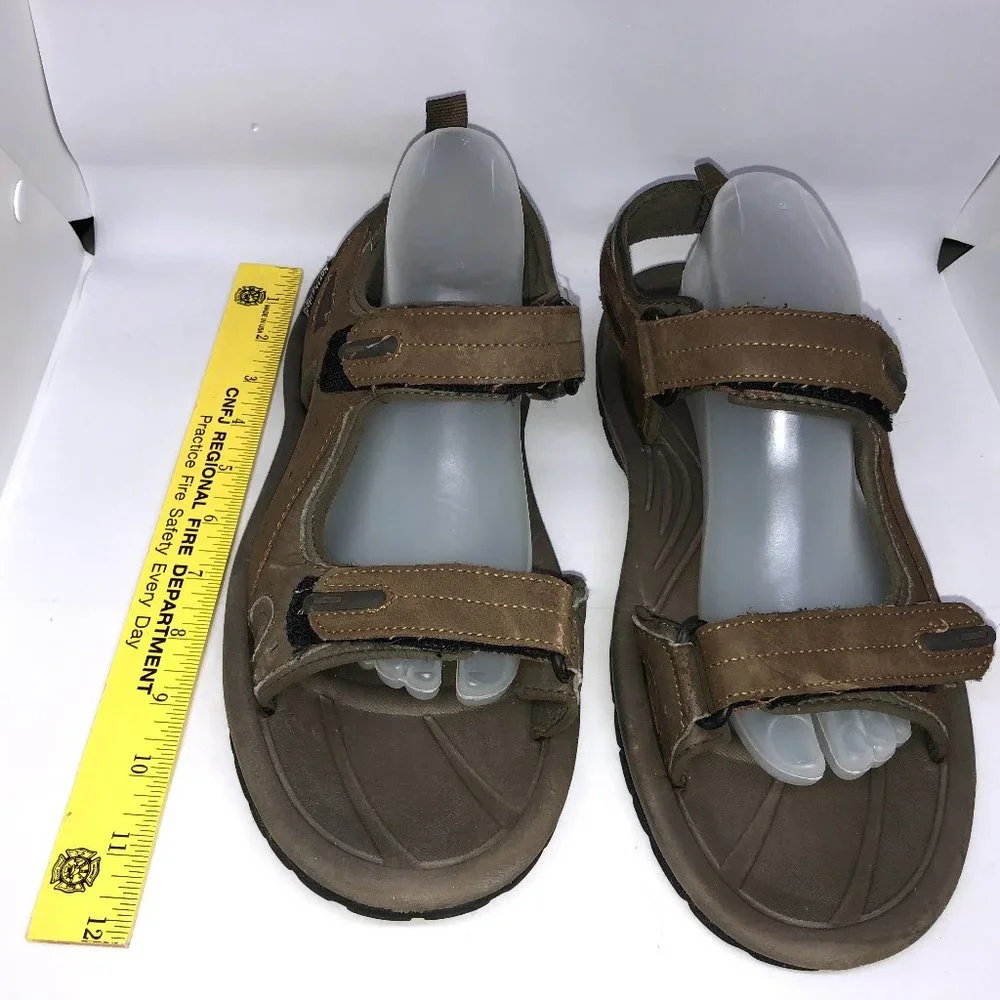 Northside Brown Sandals with Adjustable Velcro Straps Men's Size 11‎